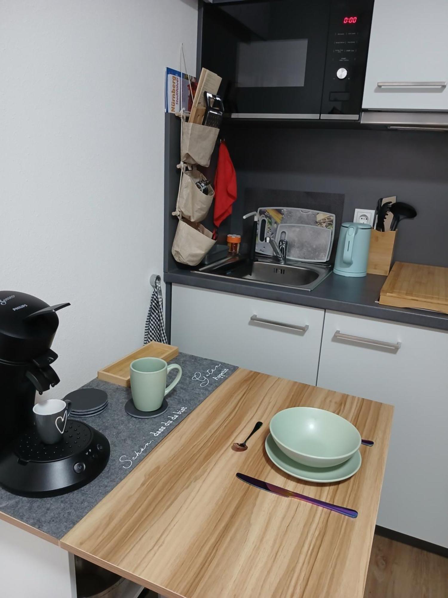 Apartment Modernesminizimmer-stadtnah-selfcheckin-parkplatz Nürnberg